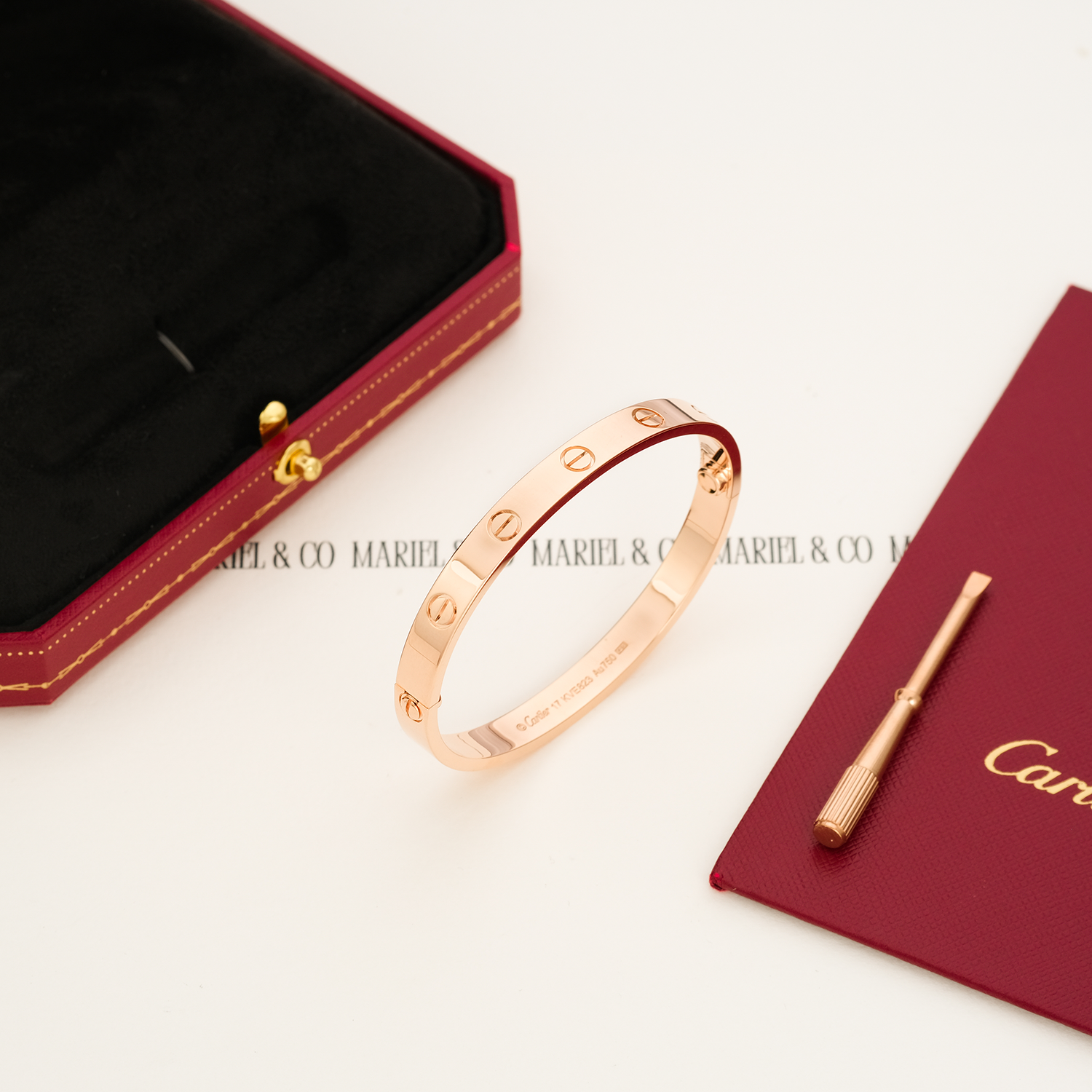 LOVE BRACELET, ROSE GOLD