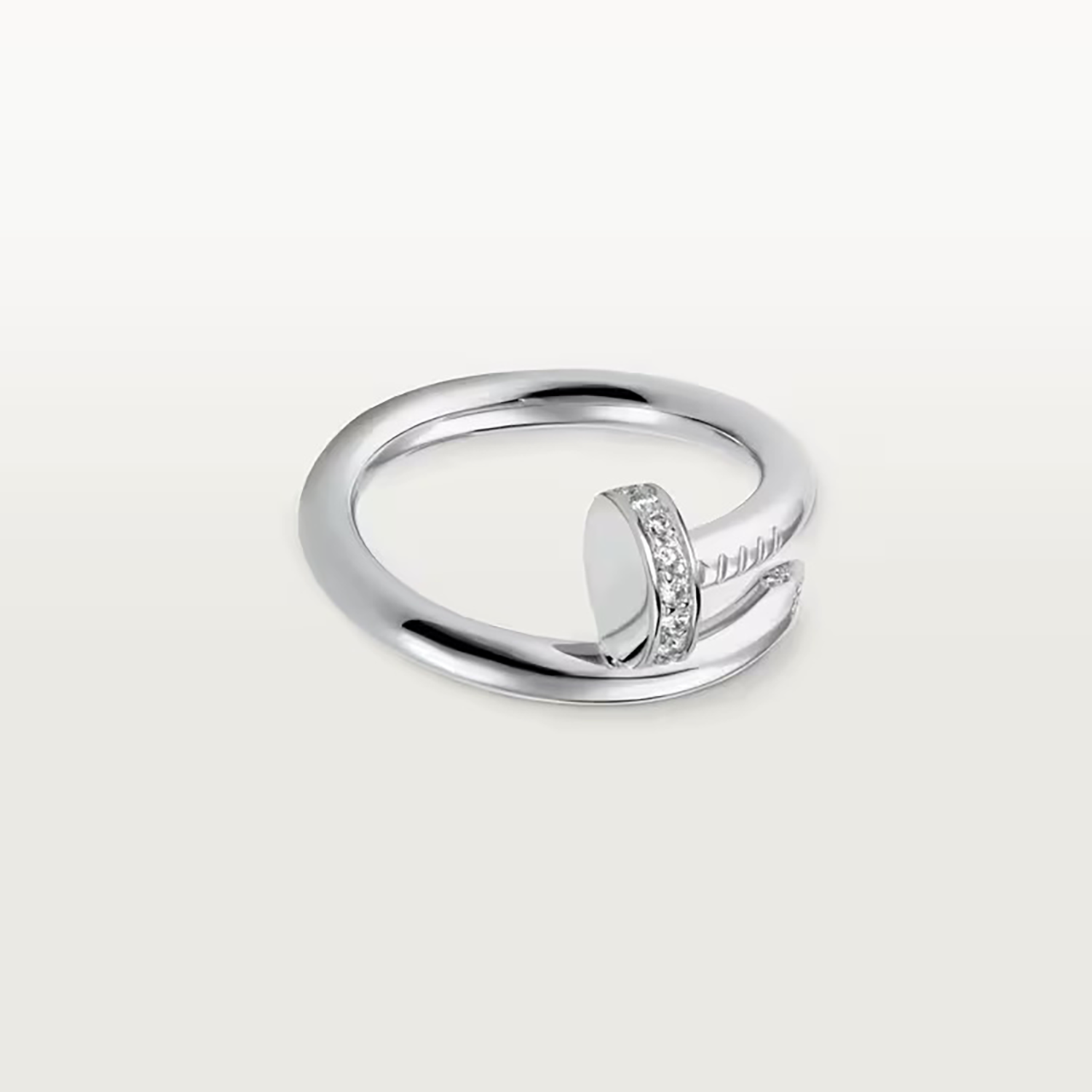 DIAMOND JUSTE UN CLOU RING, WHITE GOLD