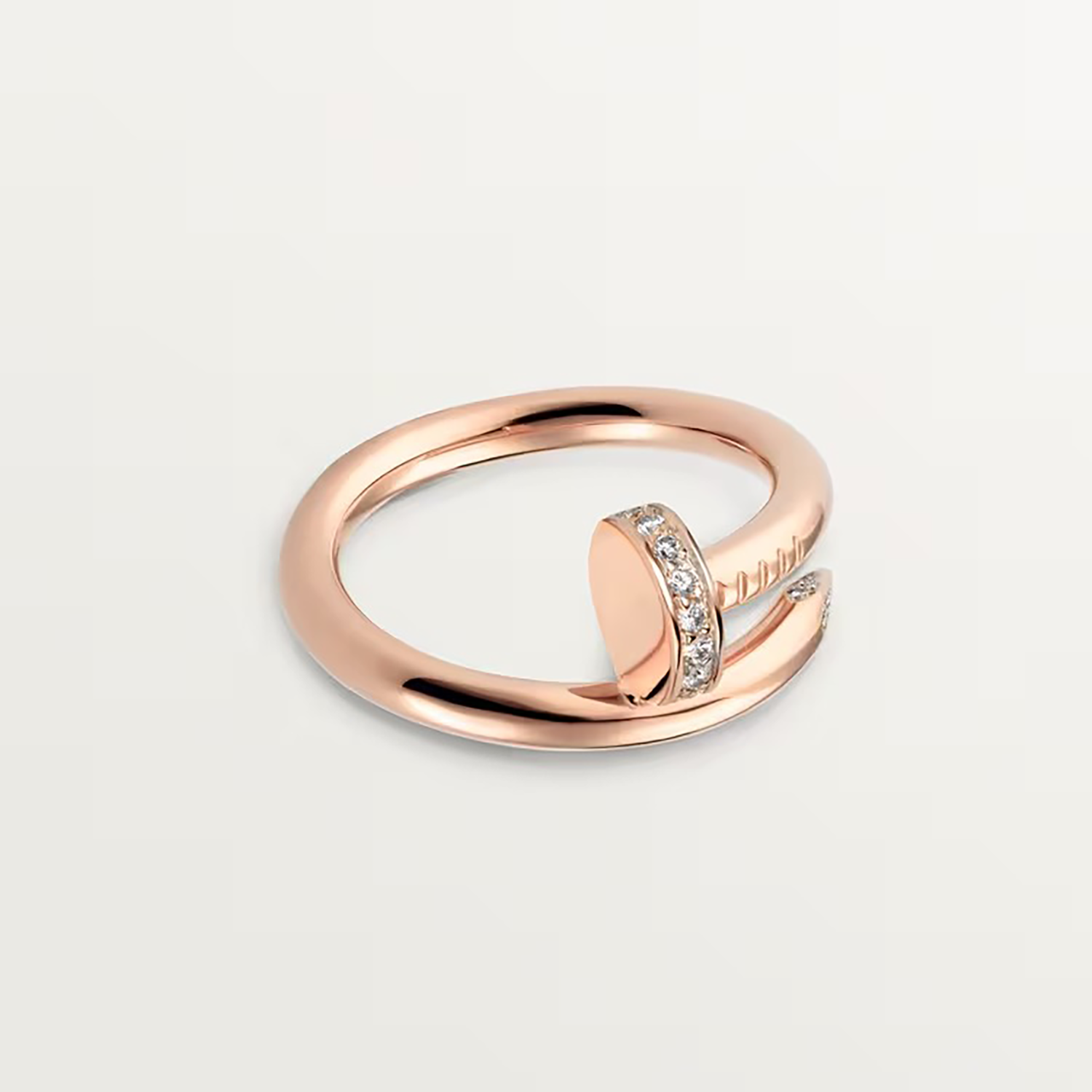 DIAMOND JUSTE UN CLOU RING, ROSE GOLD